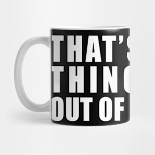 Sublime- That's When Things Got Out of Control Mug